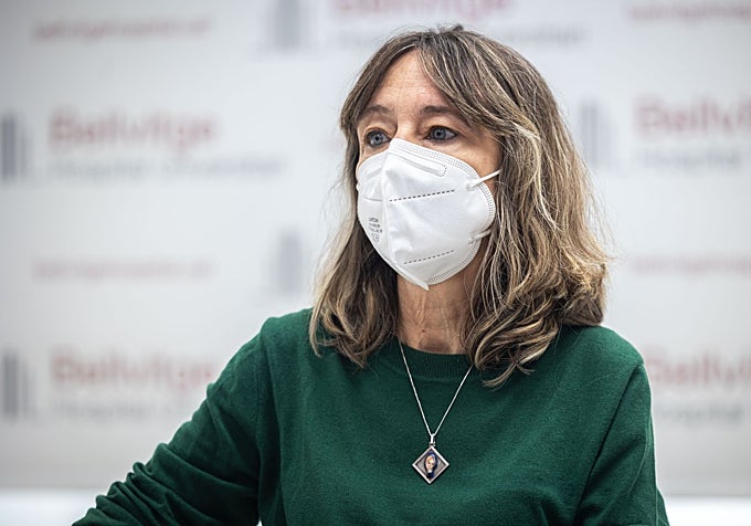 Silvia, la paciente que recibió el primer trasplante con cirugía robótica de un solo puerto.