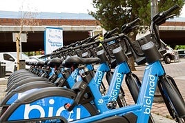 Bicimad instala en Carabanchel la segunda estación virtual de la ciudad