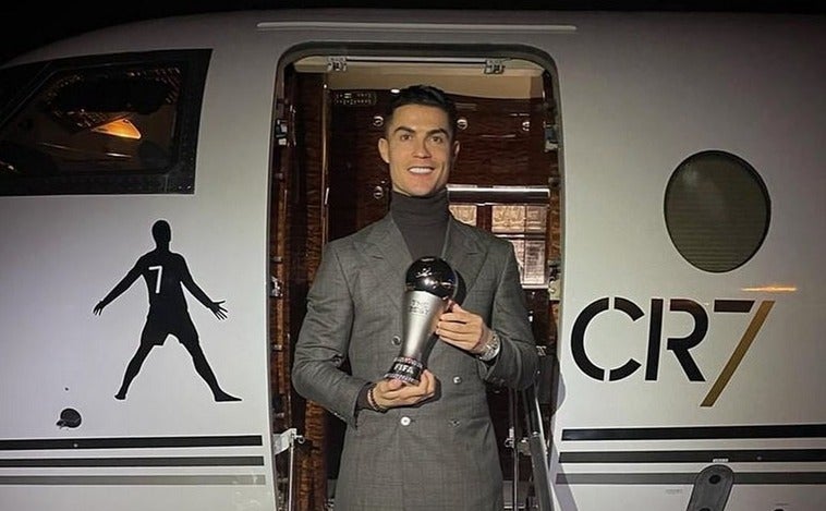 Cristiano Ronaldo pone a la venta su jet privado