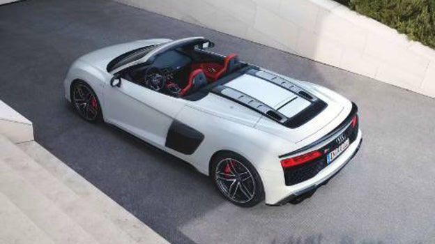 Audi R8 Spyder V10 Performance, uno de los descapotables más caros.