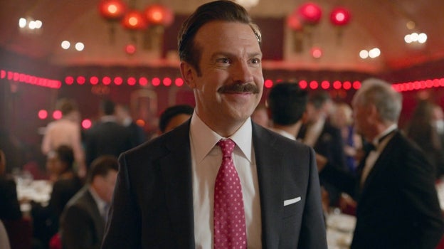 Jason Sudeikis en una escena de Ted Lasso.