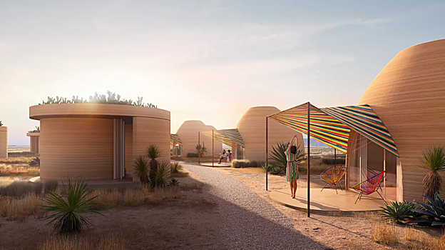 Estas construcciones se mimetizarán con la naturaleza de la zona