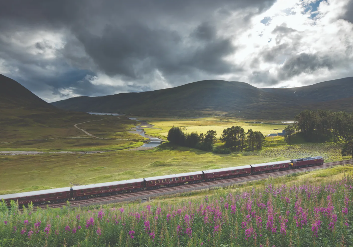 Así es el Belmond Royal Scotsman, tren de lujo que incluye un vagón spa de Dior