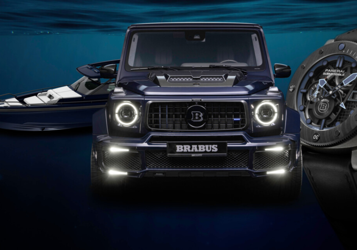 Así es el Deep Blue Statement, el paquete de lujo que ofrece Brabus