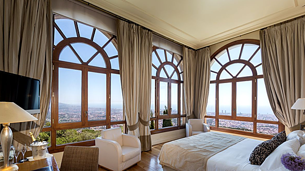 Imagen de una de las habitaciones del hotel