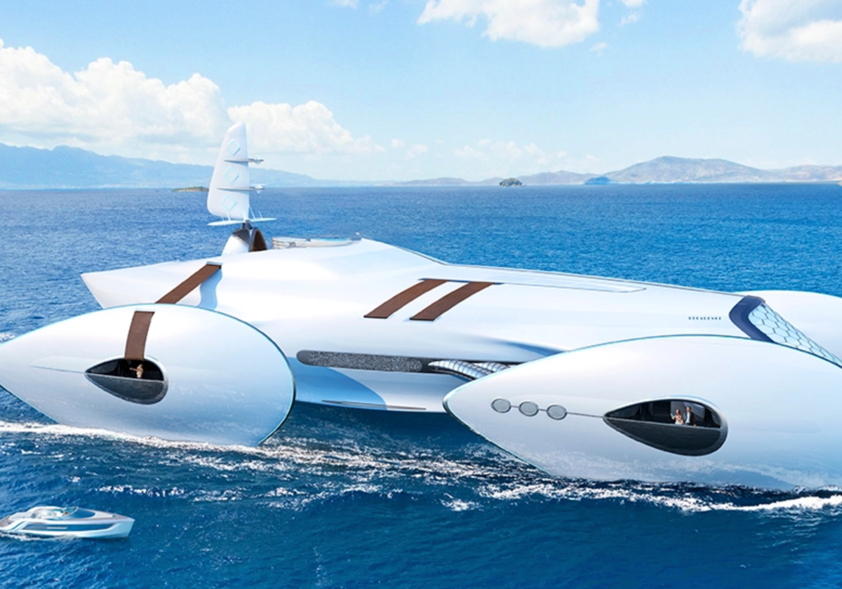 Todo sobre el concepto de catamarán de lujo Decadencia