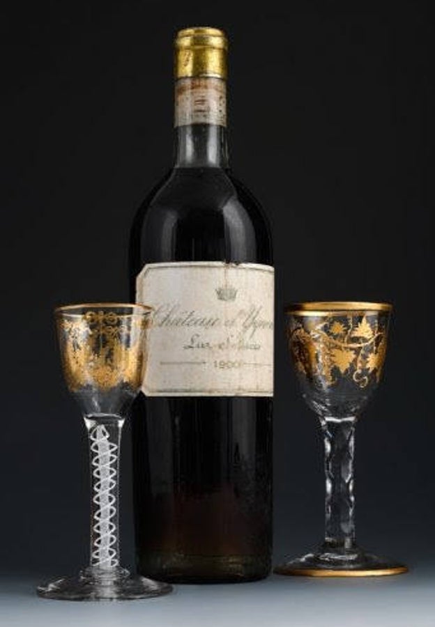 La botella de Château d'Yquem se creó en el año 1900.