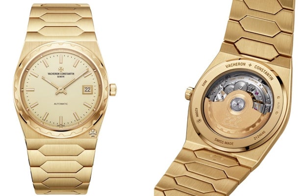 El reloj que llevó Brad Pitt es un modelo de la colección Historiques de Vacheron Constantin cuyo precio es de 81.500 euros.