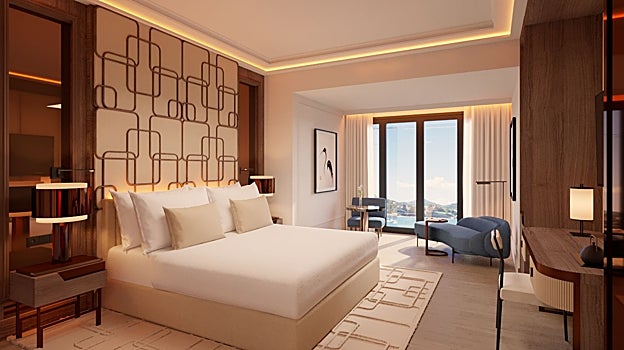 Una de las suites del nuevo Nobu San Sebastián