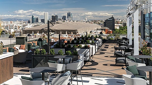 La azotea del Club Financiero Génova se ha convertido en la más deseada