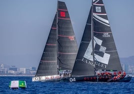 «Provezza» y «Platoon» aspirantes a hacerse con el Rolex 52 Super Series 2023 en Puerto Portals