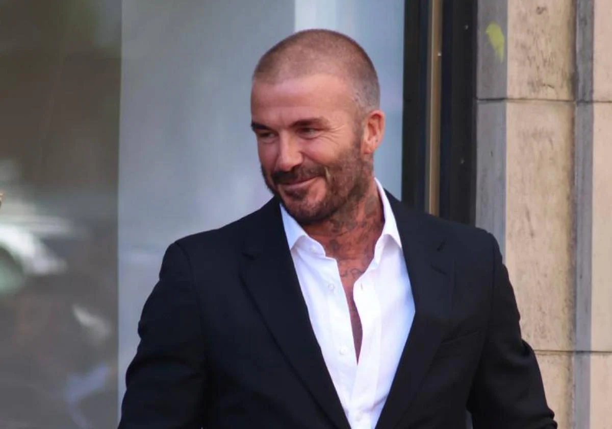 david beckham peinado 2009