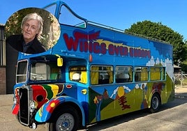 A subasta el autobús con el Paul McCartney giró por Europa con la banda Wings