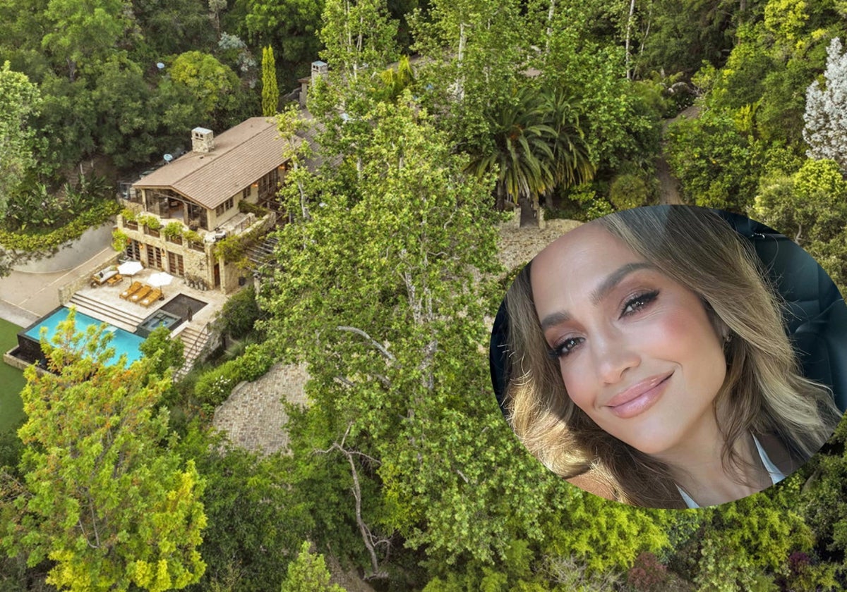 Así es la lujosa mansión que ha vendido Jennifer Lopez en Bel Air, Los Ángeles