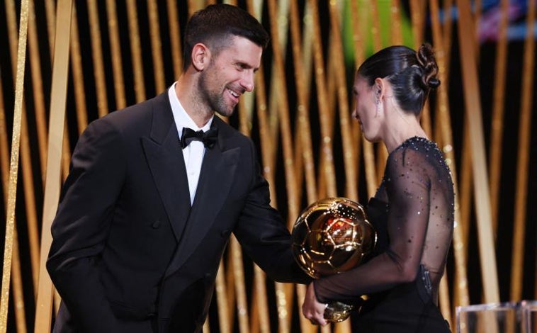 Imagen principal - Balón de Oro 2023: De Messi a Beckham o Mbappé, los hombres más elegantes de la noche