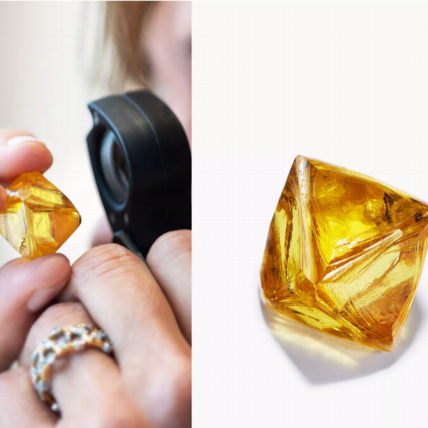 Así es el diamante amarillo más grande jamás descubierto en Canadá y adquirido por Tiffany