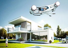 De estilo futurista, eléctrico y de lujo, así es el coche volador CruiseUp