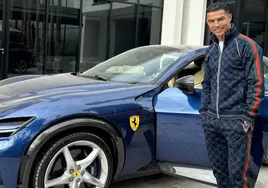 Cristiano Ronaldo amplía su colección de coches con un Ferrari de medio millón de euros
