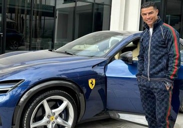 Cristiano Ronaldo amplía su colección de coches con un Ferrari de medio millón de euros