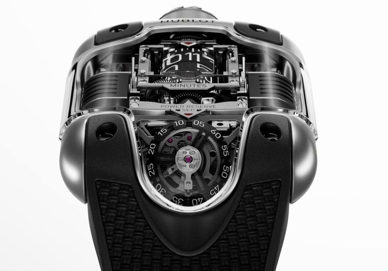 El nuevo reloj MP-10 Tourbillon Weight Energy System Titanium