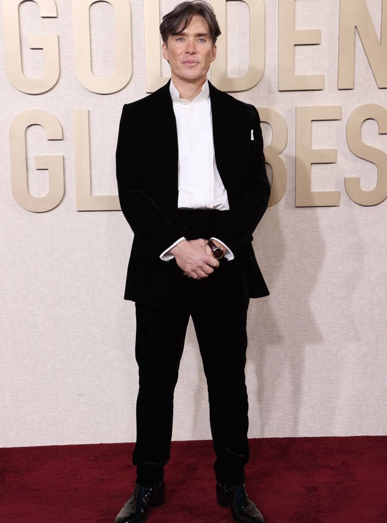 Cillian Murphy en los Globos de Oro 2024