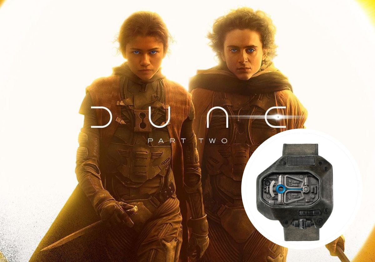 Dessert Watch el reloj creado en exclusiva para la pelicula mas esperada del ano Dune Parte Dos