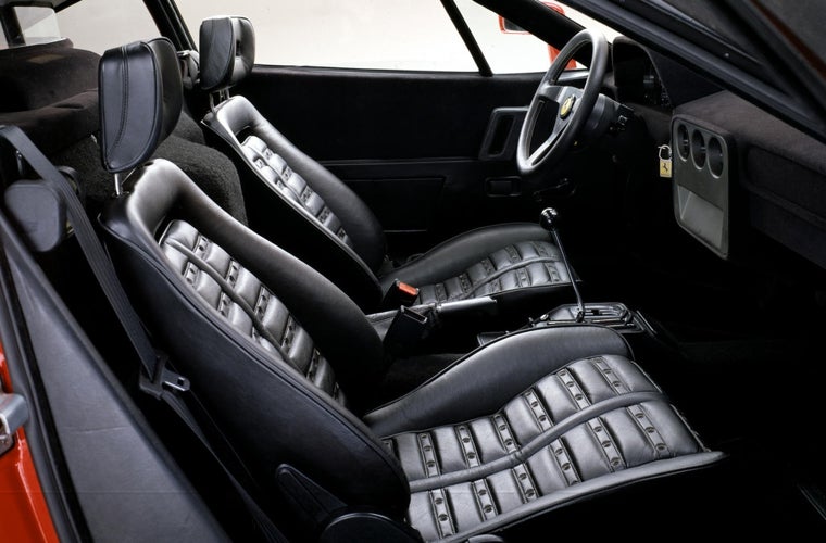 Interior del Ferrari GTO