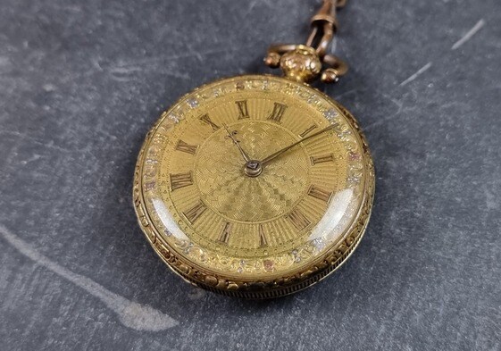 Este es el reloj de Charles Dickens que ha vendido la compañía Stride & Sons