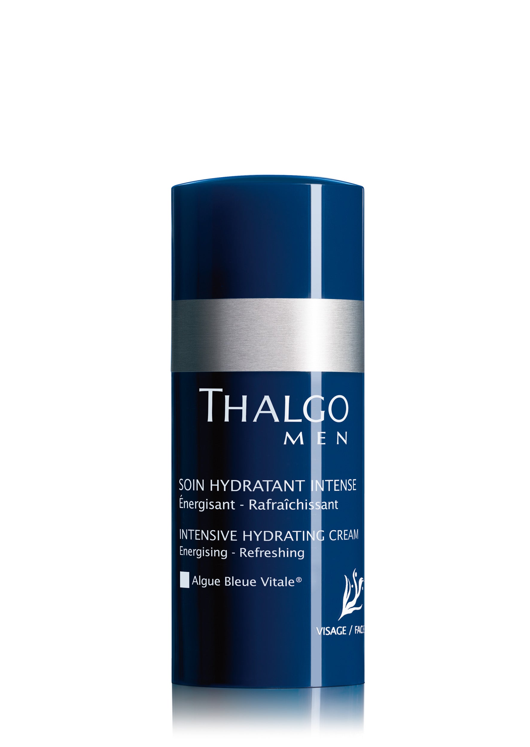 Crema antiarrugas Soin Régénerant de Thalgo Men (70 euros). Una crema antiedad enriquecida con Substance Initiale Marine® y Algue Bleue Vitale®, que corrige las arrugas y reactiva la síntesis de colágeno. El 100% de los hombres que la han probado presenta una piel más lisa, regenerada y con menos arrugas.