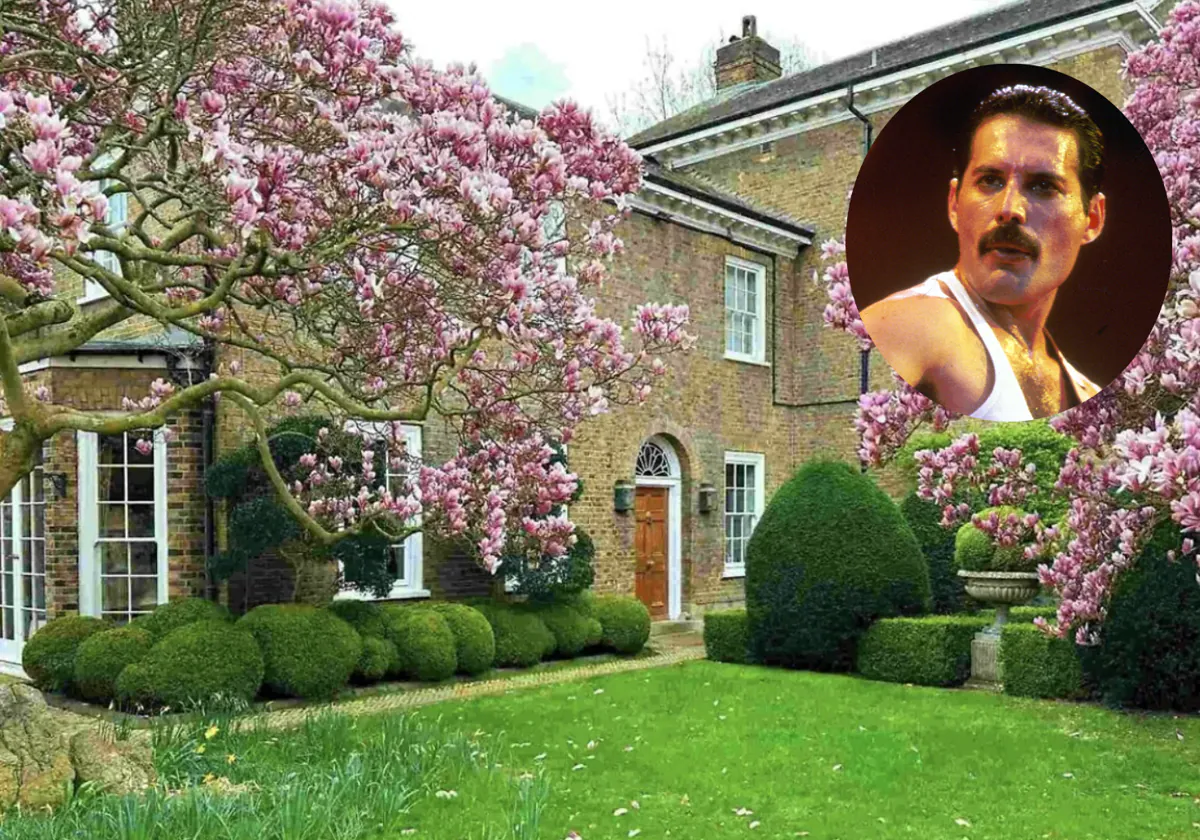 Así es la mansión de Freddie Mercury que ha salido a la venta