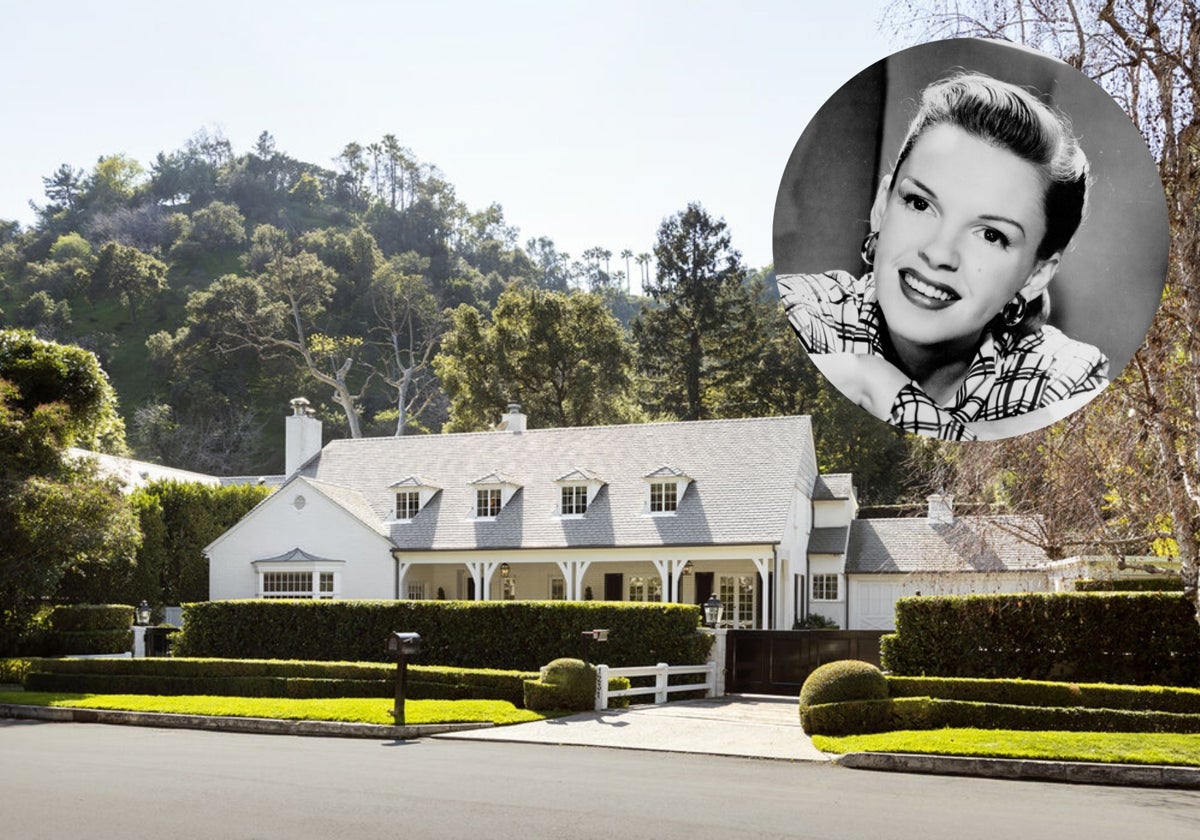 Así es la mansión que se vende en Bel Air en la que vivió Judy Garland