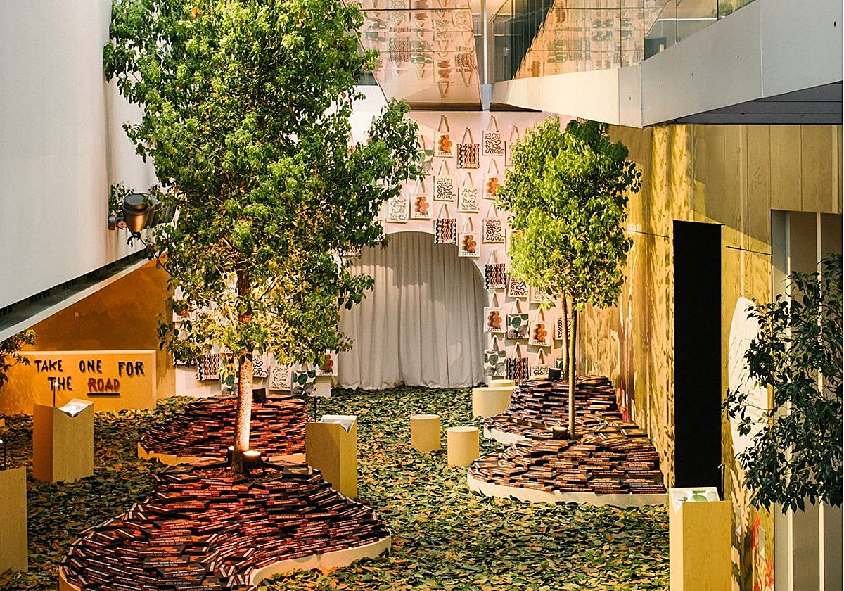 Zegna crea una exposición inmersiva en Milán para presentar su nuevo libro