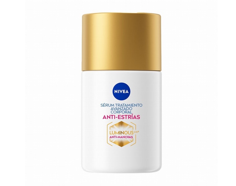 Luminous630® Serum Tratamiento Avanzado Corporal Antiestrías de Nivea.