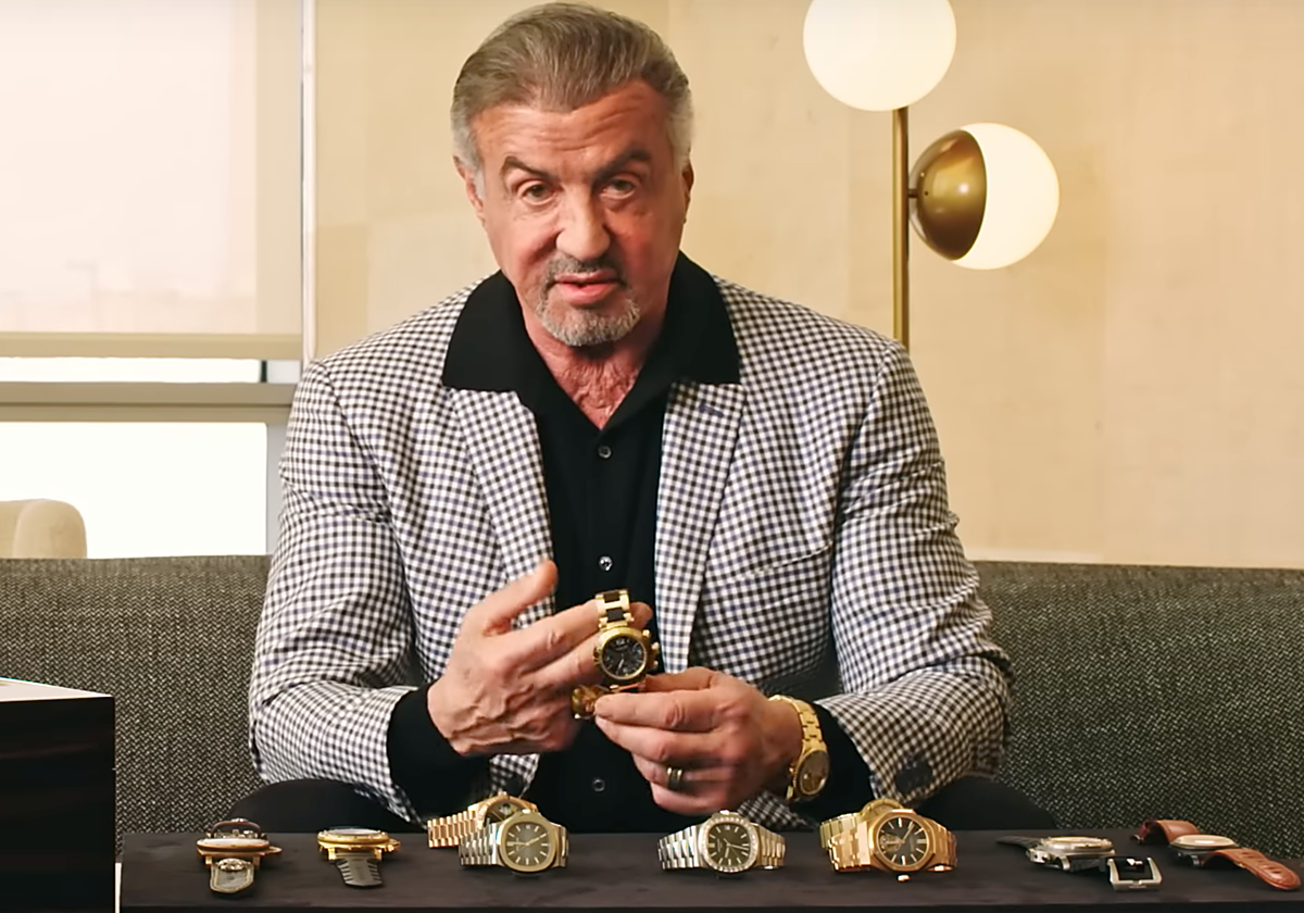 Sylvester Stallone subasta una parte de su colección de relojes de lujo