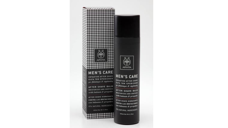 Bálsamo para después del afeitado hidratante de Apivita Men's Care.