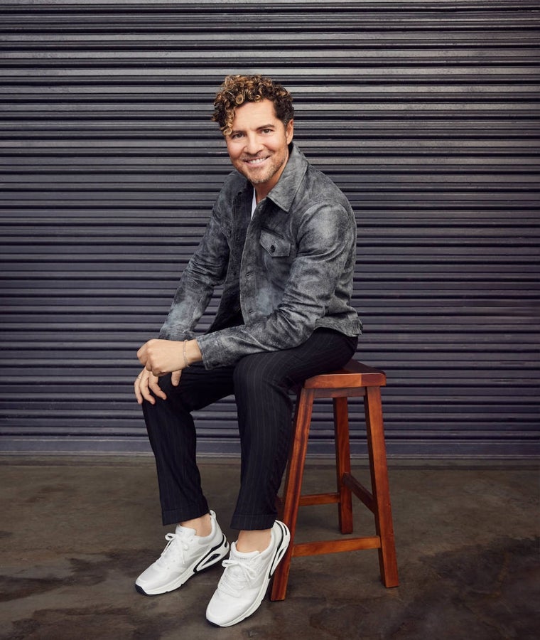 Imagen de David Bisbal como embajador de Skechers.