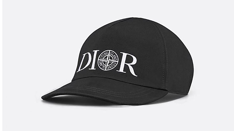 Gorra de la colección cápsula 'Dior and Stone Island'