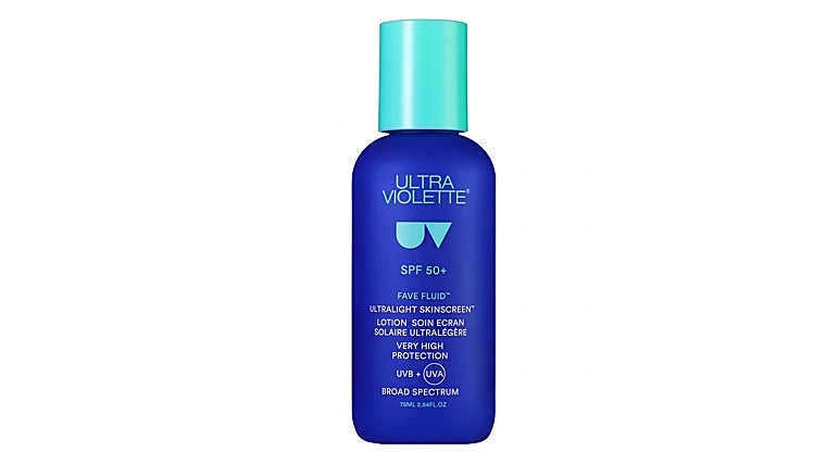 Fave Fluid Loción solar ultraligera de Ultra Violette.