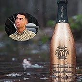 El champán de Cristiano cuesta 1.777 euros y solo hay 180 botellas