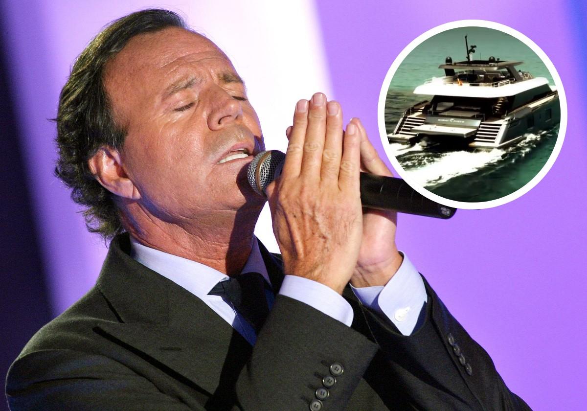 Julio Iglesias estrena nuevo yate: valorado en siete millones de euros y tiene el nombre de uno de sus hijos
