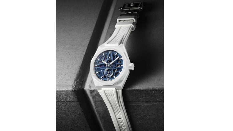 Defy Skyline White Ceramic Skeleton de Zenith.