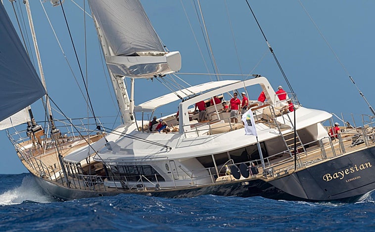 Imagen principal - El velero Bayesian