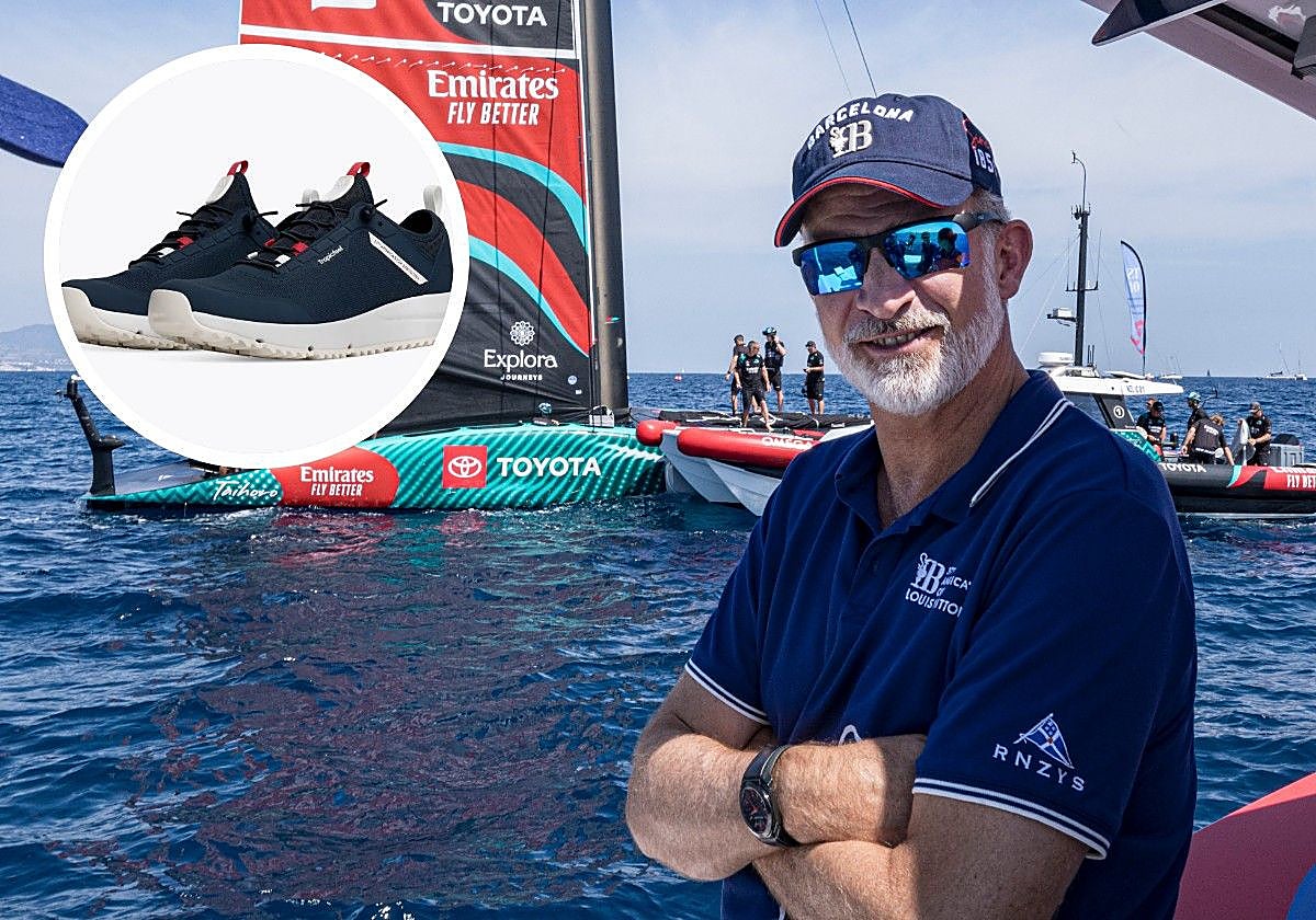 El Rey Felipe VI durante la Copa de America 2024 celebrada en Barcelona
