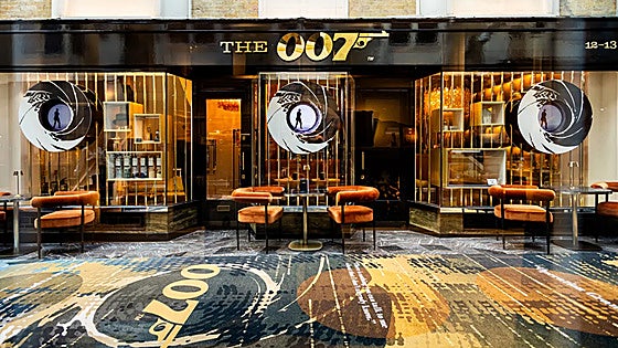 El exclusivo bar de James Bond que abre sus puertas hasta diciembre en Londres