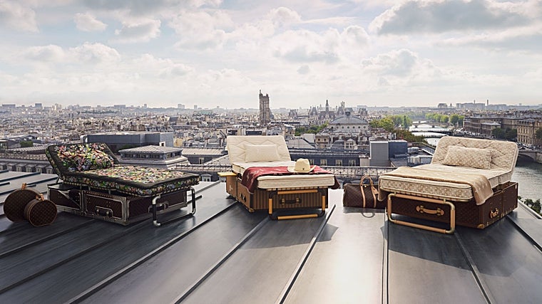 Las nuevas camas de viaje de Louis Vuitton