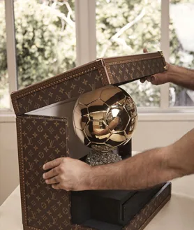 Secondary image 2 - During the process of creating the trunks that store the 2024 Ballon d'Or trophies