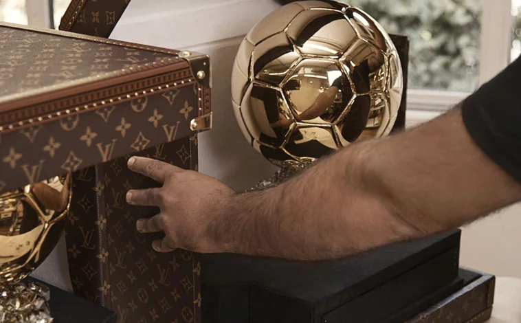 Main image - During the process of creating the trunks that store the 2024 Ballon d'Or trophies