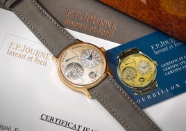 El raro y exclusivo reloj F.P Journe que se ha vendido por 779.000 euros en una subasta