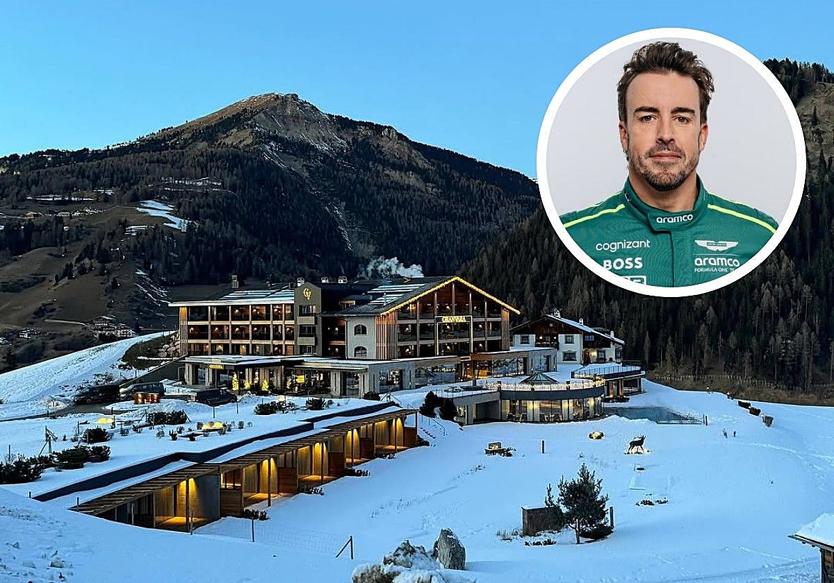 Fernando Alonso se encuentra pasando unos días en el Granvara Relais & SPA Hotel