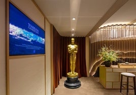La lujosa sala de espera por la que pasaron los nominados a los Premios Oscar 2025